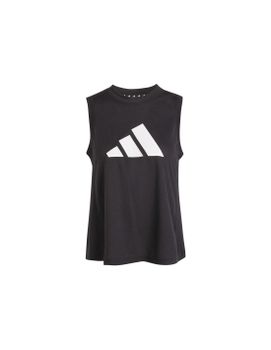 Camiseta de Fitness adidas Essentials Tr-Es Logo Mujer Negro