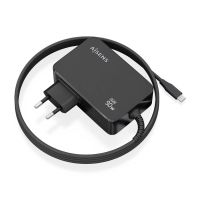 aisens cargador gan 90w pd30 1xusb-c 18m negro