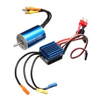 motor impermeable sensorless 2838 36004500kv 35a esc para coches 112 114