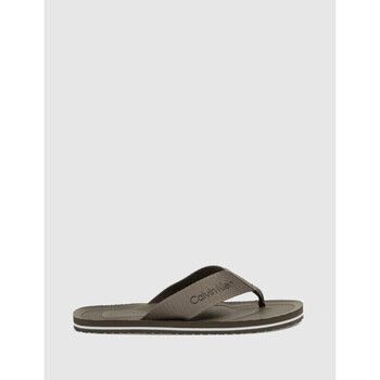Calvin Klein Jeans Chanclas CHANCLA CITY THONG SLIDE MARRÓN para hombre