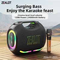 zealotze01m altavoz bluetooth con microfono inalambrico altavoz bluetooth portatil para fiestas controladores de rango completobajo profundo