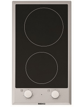 ENCIMERA MODULAR VITRO BEKO HDCC 32200 X 2 ZONAS DE COCCION ANCHO 30 CM