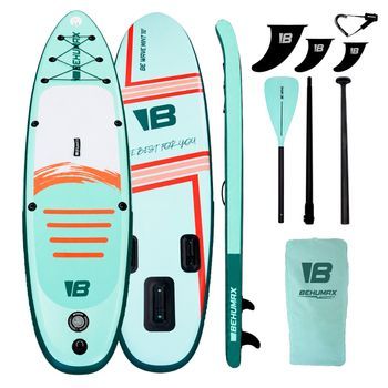 Behumax - Tabla De Paddle Surf Hinchable Be Wave Mint 10