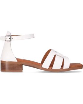 de CHIKA10 SANDALIAS CHIKA10 FIORE 5601 BLANCAS CON TIRA AL TOBILLO BLANCO-WHITE