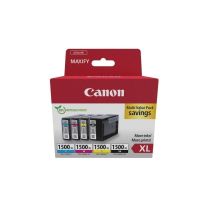 cartuchos de tinta original canon pgi-1500xl multipack alto rendimiento xl negro cian magenta amarillo