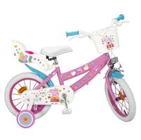 bicicleta infantil toimsa peppa pig 14 rosa