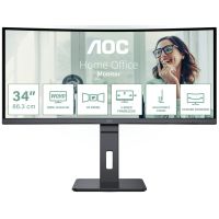 aoc cu34p3cv 34 led va ultrawide wqhd 100hz usb-c