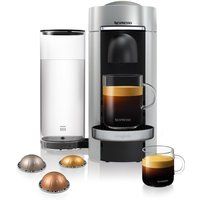 nespresso by magimix vertuoplus m600 coffee machine - silver silver