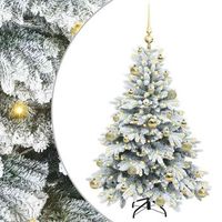 arbol de navidad artificial con 150 led 120 cm pe y pvc vidaxl