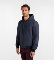 harmont  blaine para hombre k0r3230406990 chaqueta reversible azul marino s casual lana manga larga