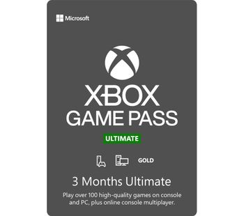 Xbox One Game Pass Ultimate - 3 months, Gold