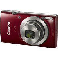 canon ixus 185 compact camera - red red