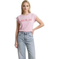 replay camiseta regular w3473b0002660 para mujer