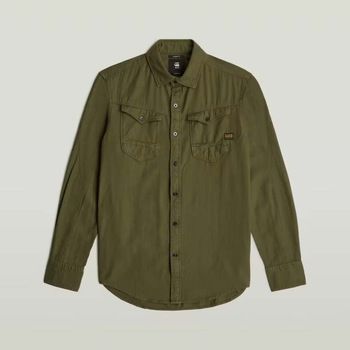 G-Star Raw Camisa manga larga D16861 D454 para hombre