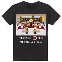 star trek camiseta make it so para hombre