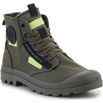 Palladium Zapatillas altas Pampa HI Re-Craft Olive Night 77220-309-M para hombre