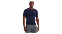 camiseta de compresion de manga corta under armour heatgear azul