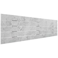 cabecero de madera reciclada dm estilo palet horizontal 150x46cm camas 150160 - acabado marmol