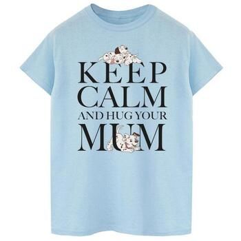 Dessins Animés Camiseta Keep Calm para mujer