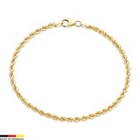 pulsera de oro de 9 quilates con eslabones 27 mm de ancho