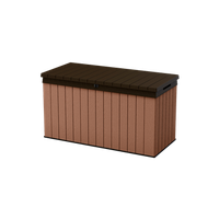 keter arcon exterior jardin darwin 150g 570 l  apariencia madera resina ultra resistente tecnologia evotech  1425x653x782 wxdxh cm