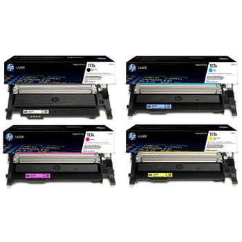 Original Multipack HP Color LaserJet MFP 178nw Printer Toner Cartridges (4 Pack) -W2070A