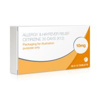 allergy  hayfever relief tablets - 30 tablets - 12 pack