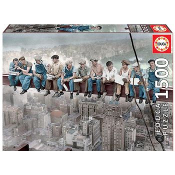 Educa Borrás Educa Borrás Puzzle 1.500 Piezas Almuerzo en Nueva York (16009)