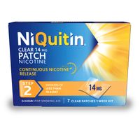 niquitin clear 14mg patches step two