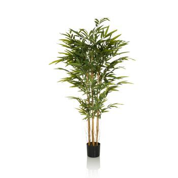 Planta Artificial / Árbol Artificial Bambus Ii 150 Cm Verde Hjh Office