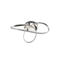 lampara de techo led de aluminio gris