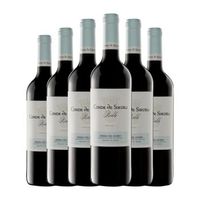 frutos villar vino tinto conde siruela ribera roble 75 cl 14 vol pack de 6 unidades