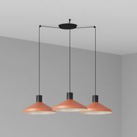 lampara colgante kombo 3 luces
