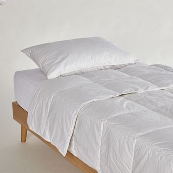 Relleno Nórdico Plumón 270gr/m2 Blanco Cama De 135cm