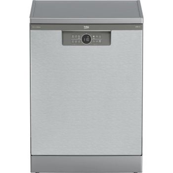 Lavavajillas Beko BDFN26550XC 15 cubiertos B Fast+ SteamGloss SelFit Acero Inoxidable
