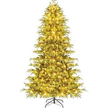Arbol De Navidad Con Luces Incorporadas Costway (1090 Ramas - 210cm)