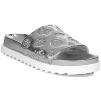 guess chanclas fljfabfal19silver para mujer