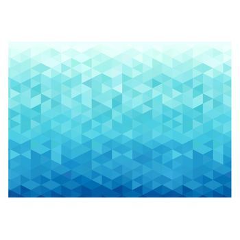 Papel Pintado 3d - Píxel Azulado (200x140 Cm)