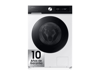 Lavadora carga frontal - Samsung WW11DB7B94GEU3, 11 kg, 1400 rpm, Autodosificación, AI EcoBubble™, Función WiFi con SmartThings™, Blanco