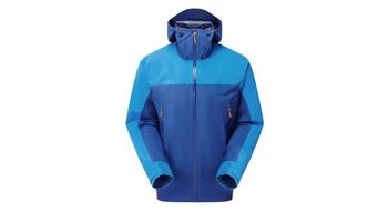 Chaqueta impermeable tacul azul de mountain equipment para hombre