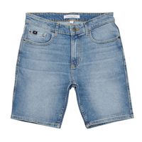 calvin klein jeans short nino reg short mid blue para nino