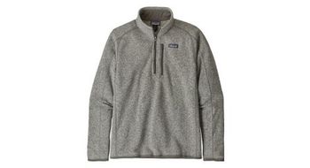Patagonia better sweater 1 4 zip gris