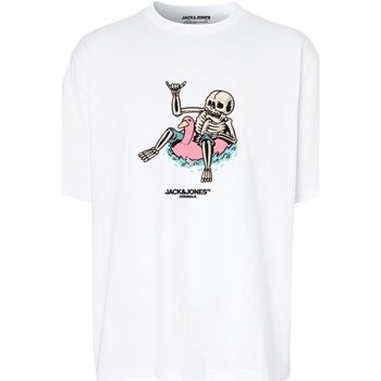 Jack & Jones Camiseta 12256941 JORTAMPA FASTRUNNER2 TEE SS CREW JNR BRIGHT WHITE para niño