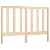 cabecero cama mueble de dormitorio de cama madera maciza de pino 146 x 4 x 100 cm marron m020004992