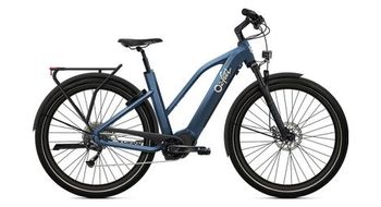 Vtc electrique o2 feel vern urban power 7 2 shimano alivio 9v 720 wh 27 5   bleu austral