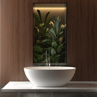 banera moderna solid surface malmo exenta  165 cm