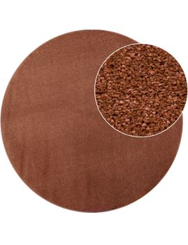 Alfombra Portivo cobre 120 cm redondo