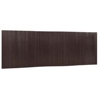 biombo biombo biombo 165 x 600 cm bambu marron oscuro dec031153