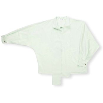 10 To 10 Camisa Bow Shirt - Sage Green para mujer