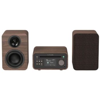 Microcadena PURE Classic Stereo Mini 40W RMS Bluetooth 5.3 CD/DAB+/FM
